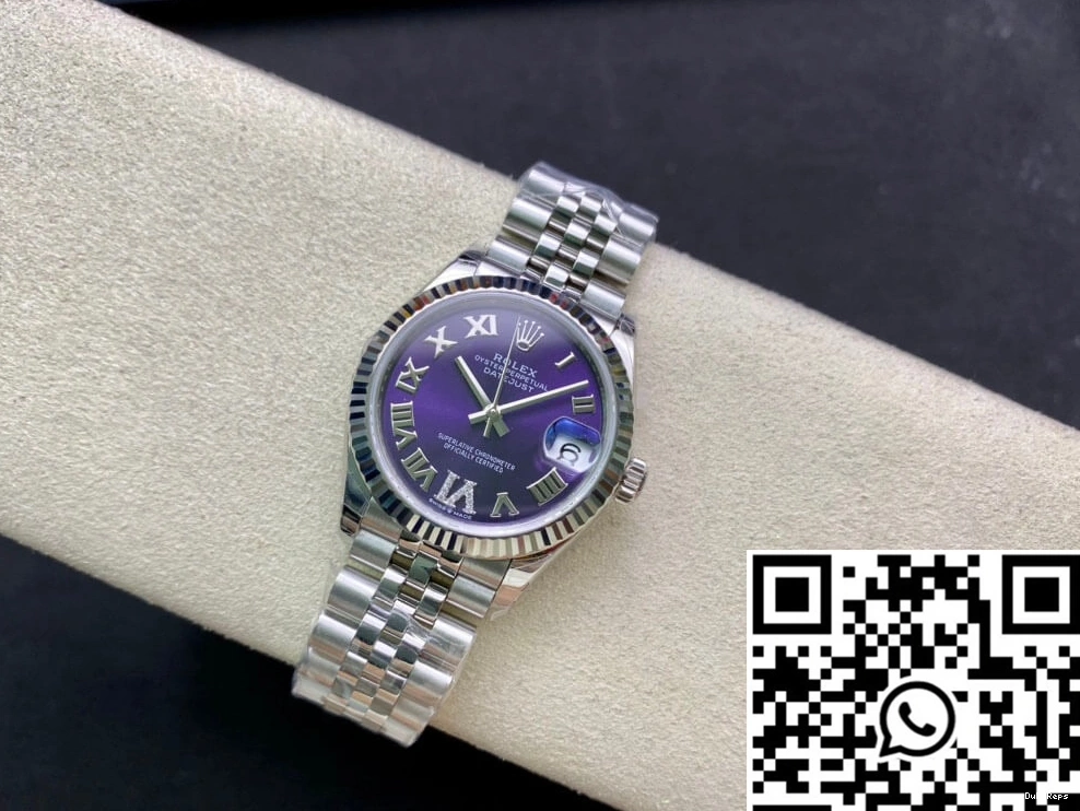 M178274-0088 EW Factory 31MM Dial Purple Datejust Rolex 1106